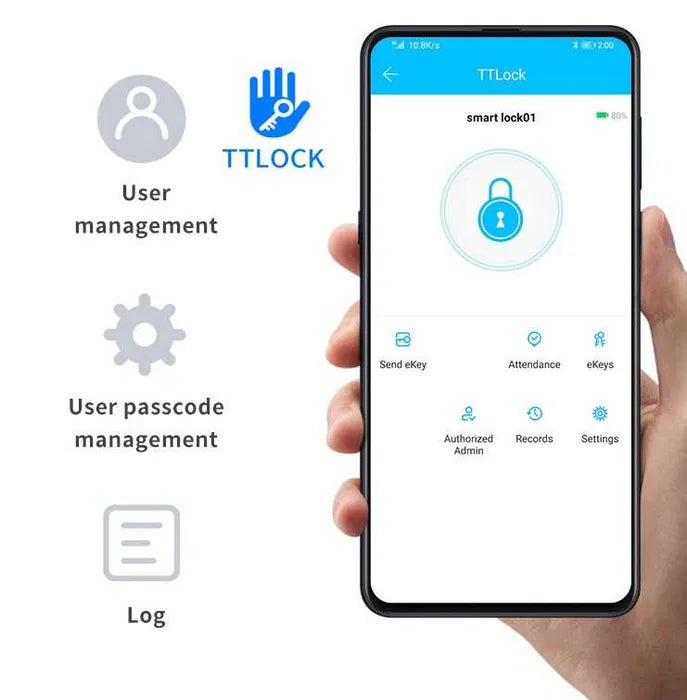 Incuietoare inteligenta invizibila sertar/cabinet TTLOCK Incuietoare inteligenta invizibila sertar/cabinet TTLOCK